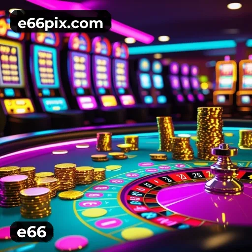 Catálogo e66 com mais de 3.100 jogos — Pragmatic Play, Evolution, NetEnt e fornecedores certificados