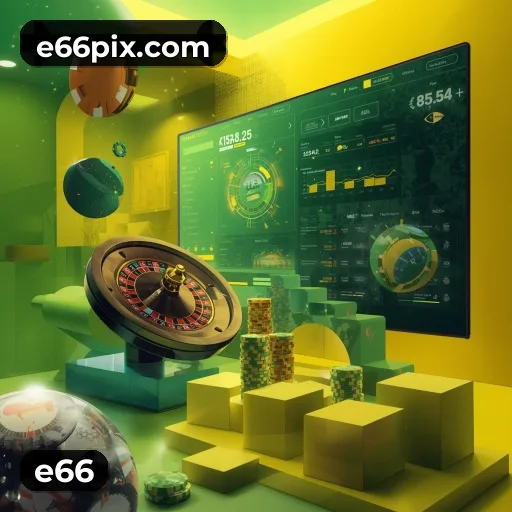Estatísticas e66 2026 – 87.429 jogadores ativos, R$ 47,2M em prêmios pagos, RTP 96,52%